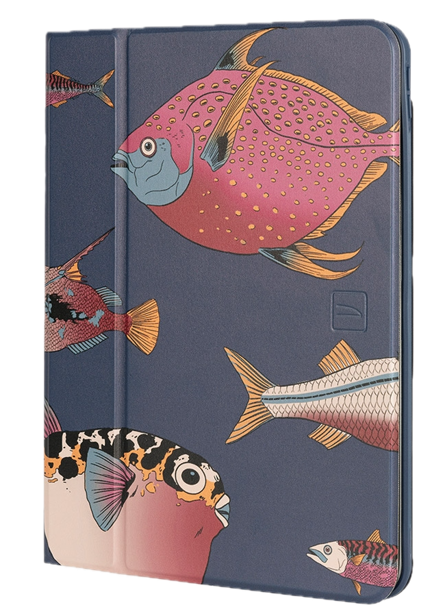 Tucano Schizzo iPad Air 11 inch hoesje blauw