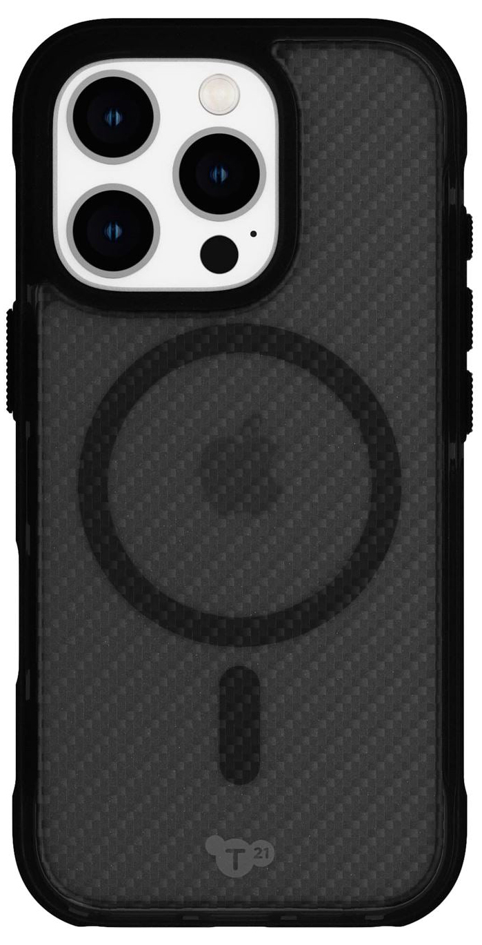Tech21 EvoArmor MagSafe iPhone 16 Pro hoesje zwart