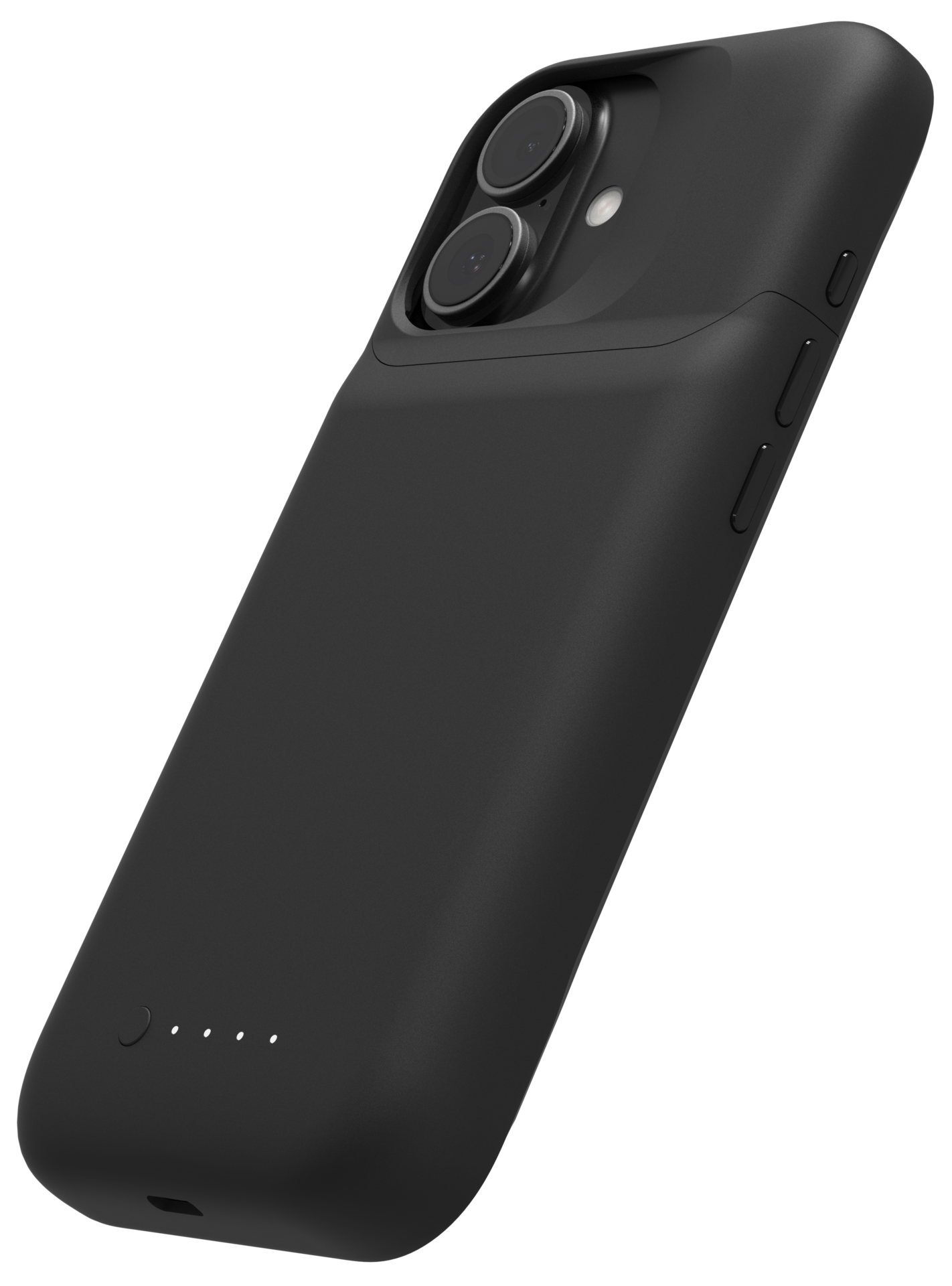 mophie Juice Pack iPhone 16 batterij hoesje zwart