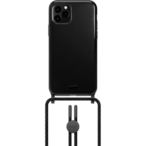 LAUT Crystal X Necklace iPhone 12 mini hoesje Zwart