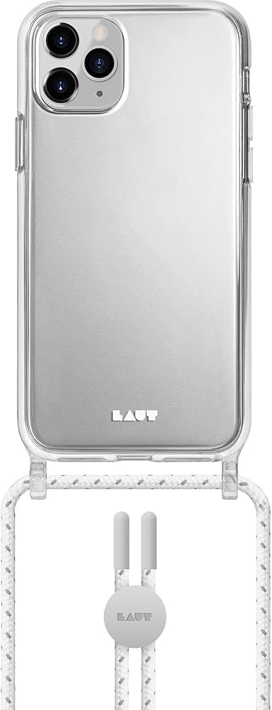 LAUT Crystal X Necklace iPhone 12 mini hoesje Doorzichtig
