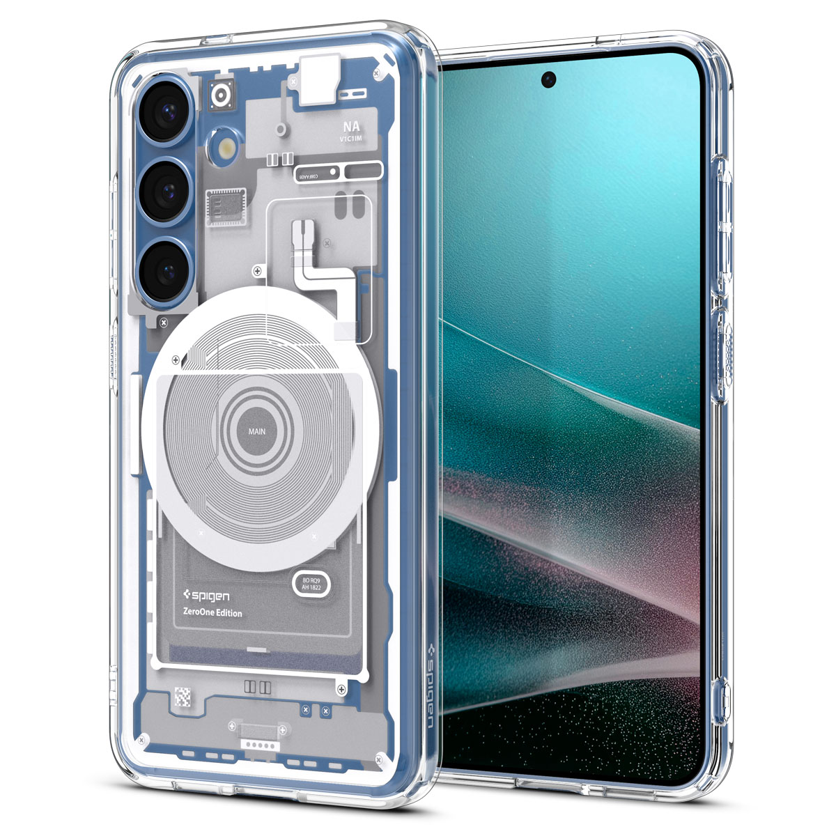 Spigen Ultra Hybrid MagSafe Galaxy S25 Plus hoesje zero one wit 
