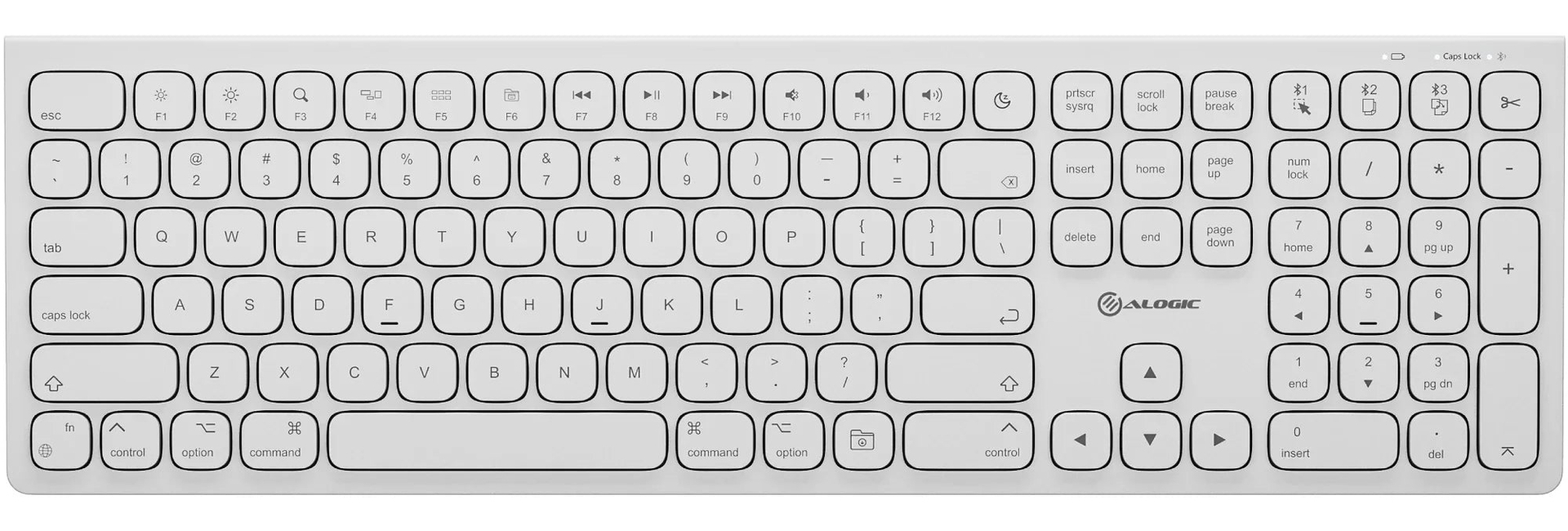 Alogic Echelon wireless keyboard draadloos toetsenbord Azerty