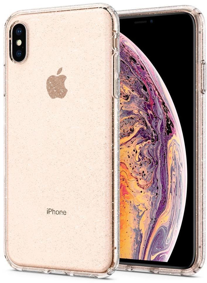 Spigen Liquid Crystal iPhone XS Max hoesje Glitter