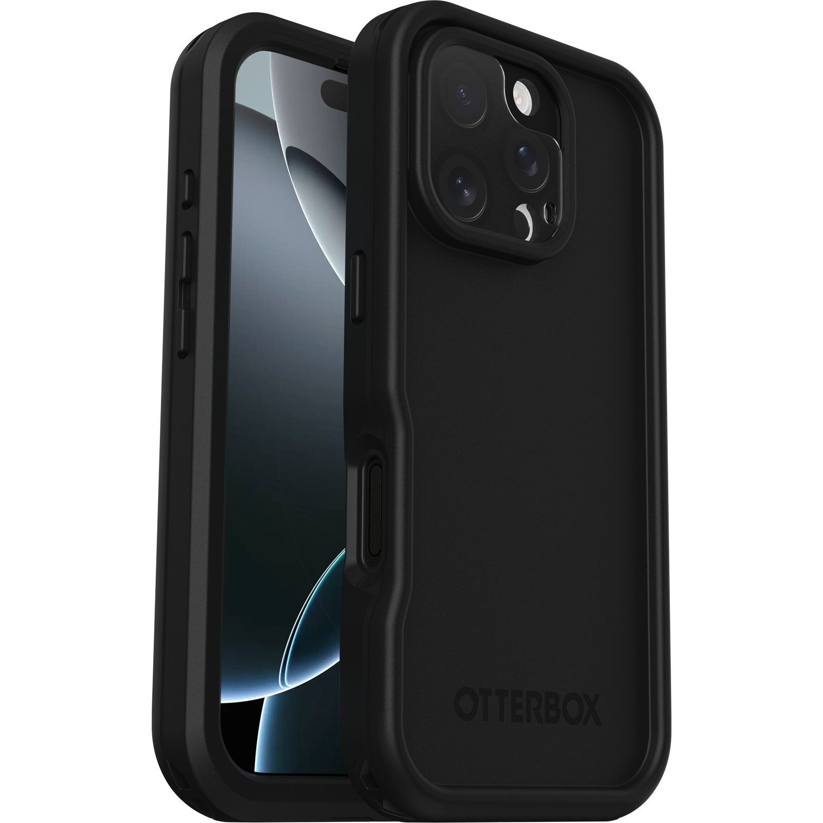 Otterbox Fre MagSafe iPhone 16 Pro waterdichte hoesje zwart