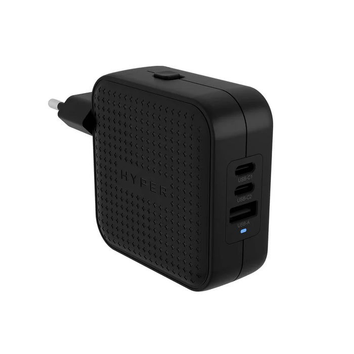 HyperDrive 3-Port Travel Charger 70 watt oplader zwart