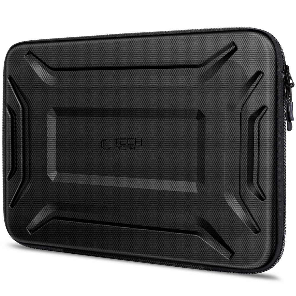 TechProtection Kevlar MacBook 13 / 14 inch sleeve zwart