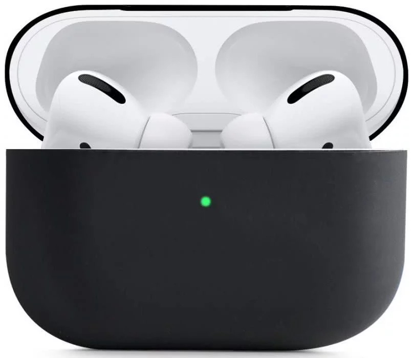 TechProtection silicone AirPods Pro hoesje Zwart