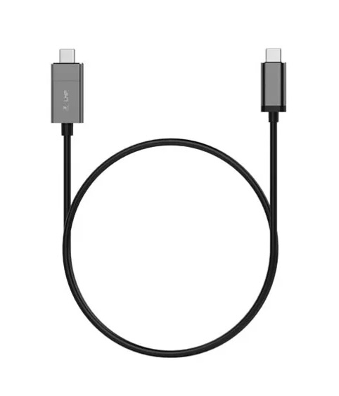 LMP magnetische USB-C adapter met kabel grijs