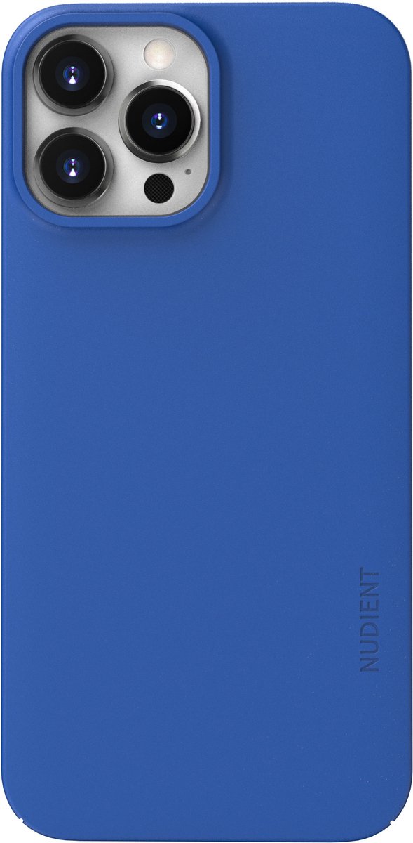 Nudient Thin Case MagSafe iPhone 13 Pro Max hoesje Blueprint