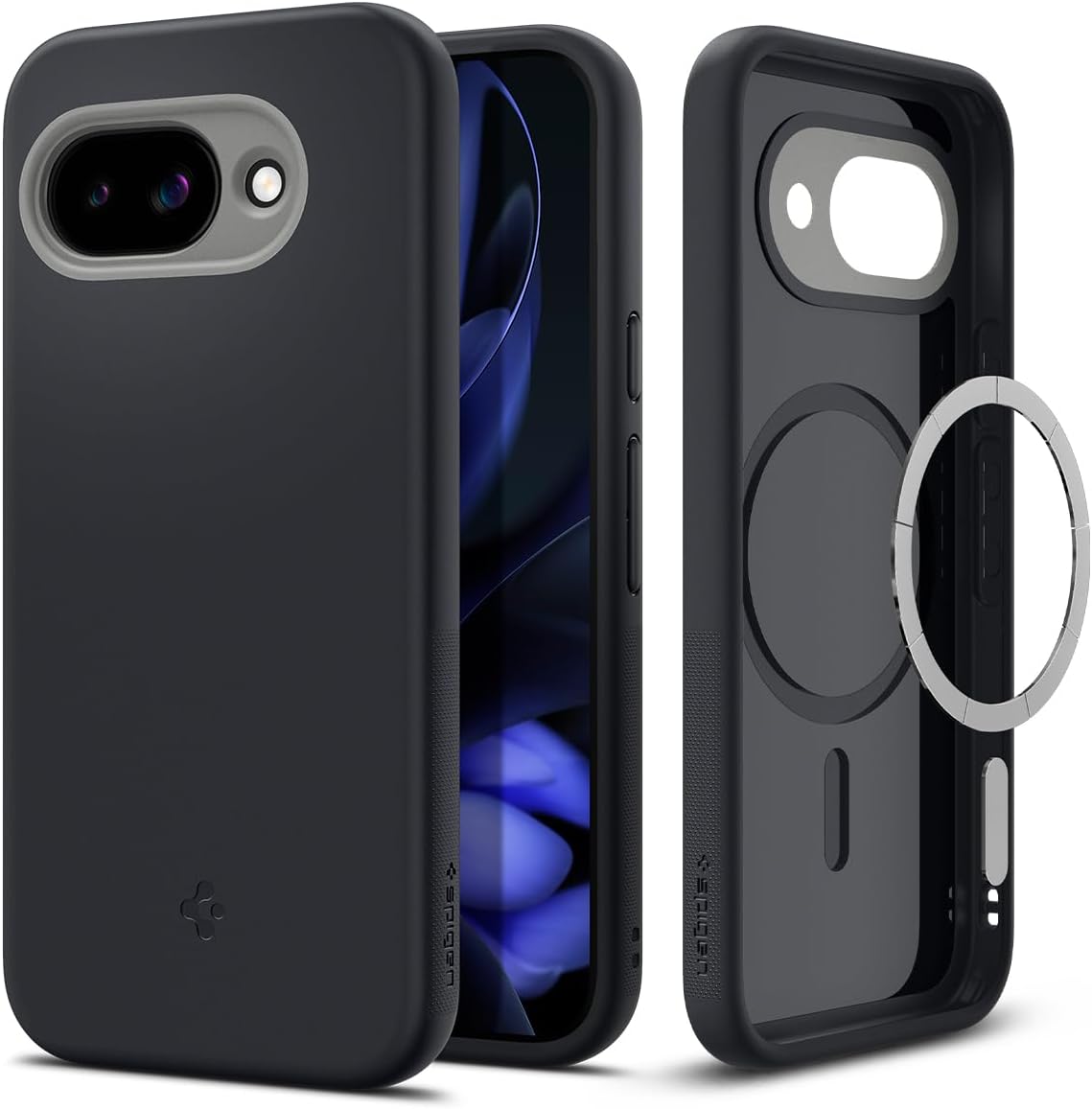 Spigen Nano Pop Pixel 9A hoesje zwart