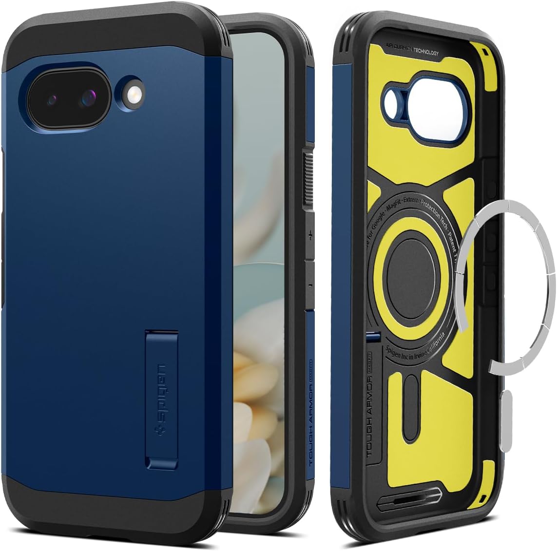 Spigen Tough Armor Pixel 9A hoesje blauw