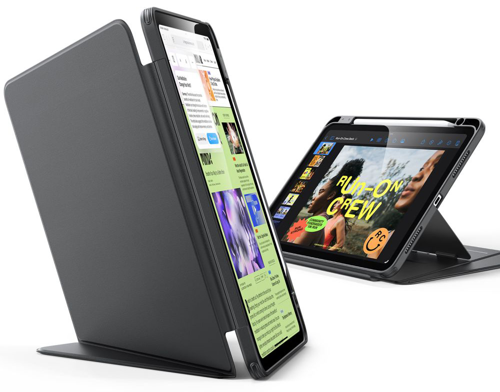 ESR Flip Hybrid iPad Air 11 inch hoesje zwart