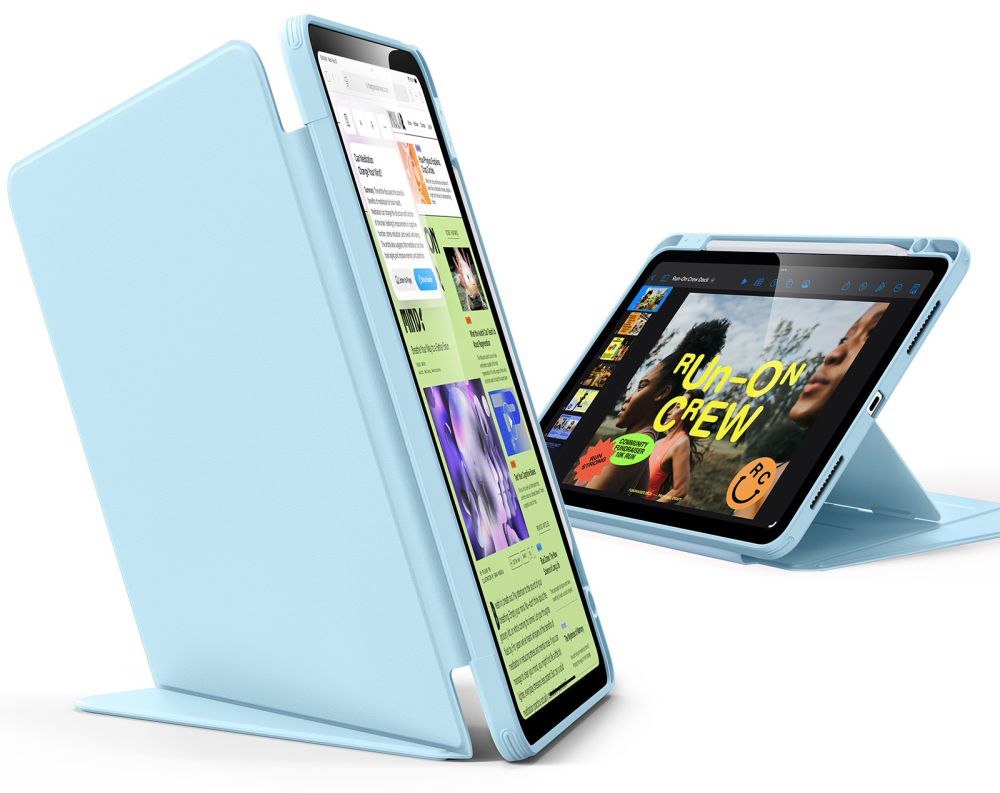 ESR Flip Hybrid iPad Air 11 inch hoesje blauw