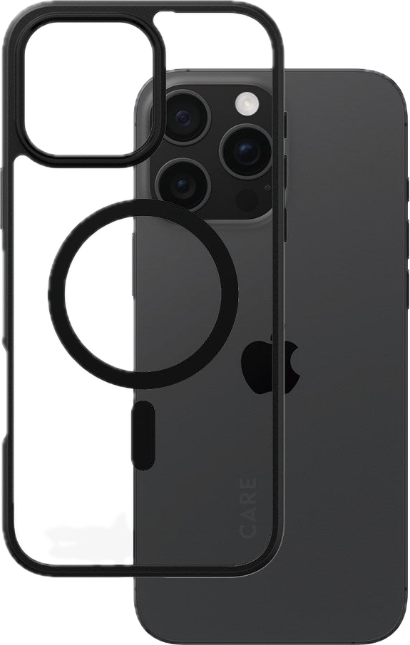 PanzerGlass CARE Urban Combat iPhone 16 Pro hoesje zwart 