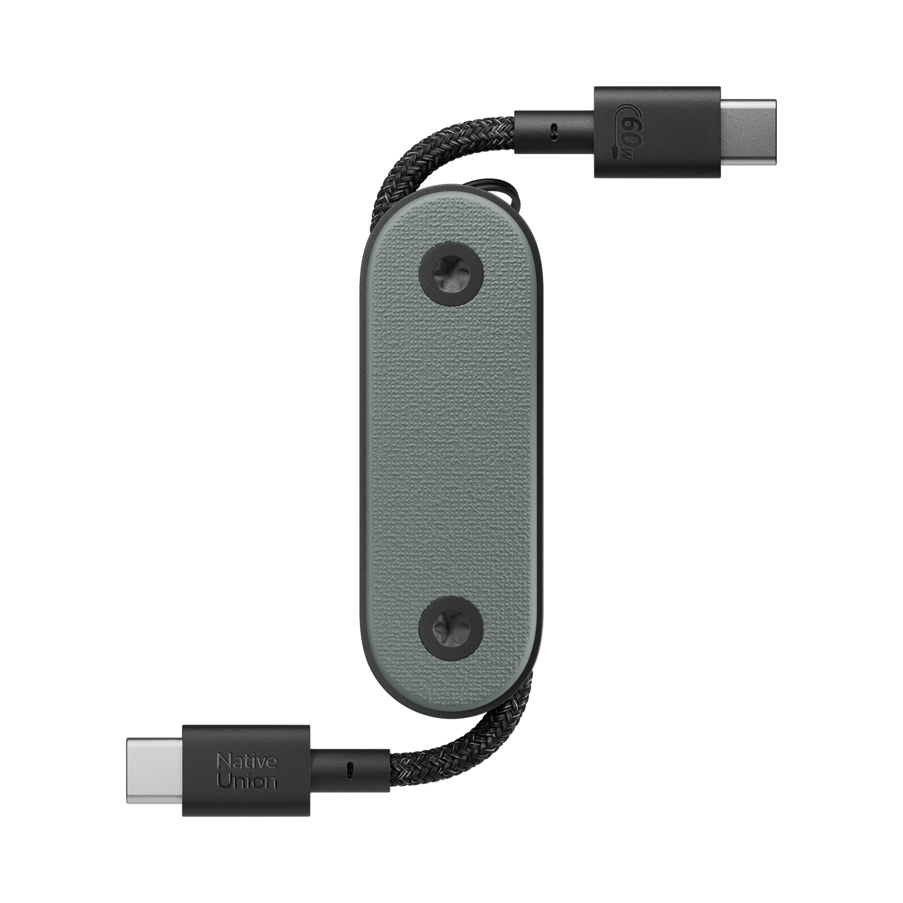 Native Union Pocket USB-C naar USB-C kabel groen