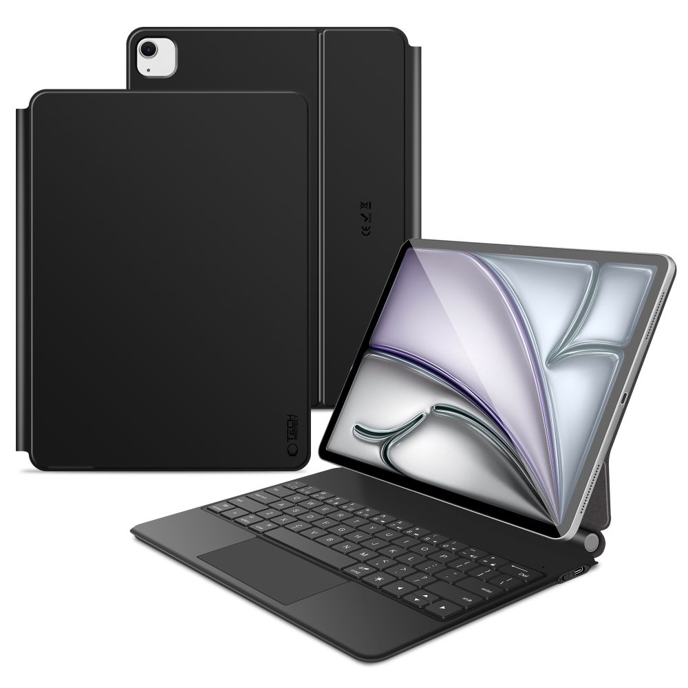 TechProtection Smartcase iPad Air 13 inch / iPad Pro 12,9 inch toetsenbordhoesje