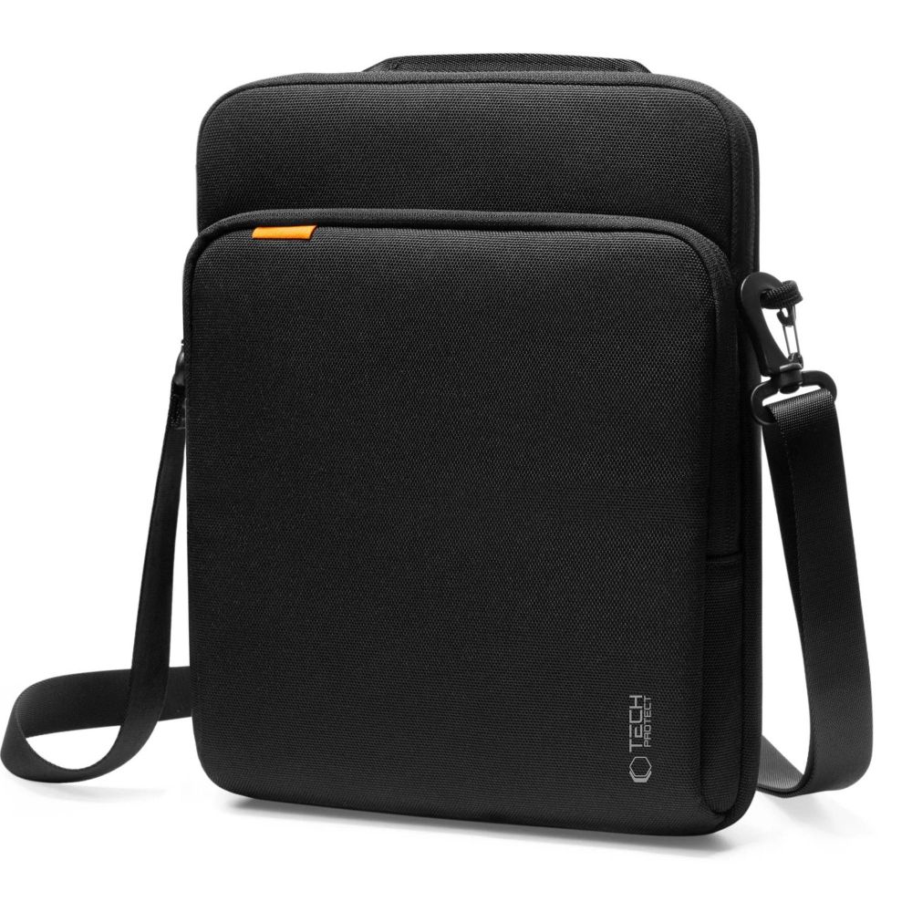 TechProtection Defender XD MacBook 13 / 14 inch sleeve laptop tas zwart