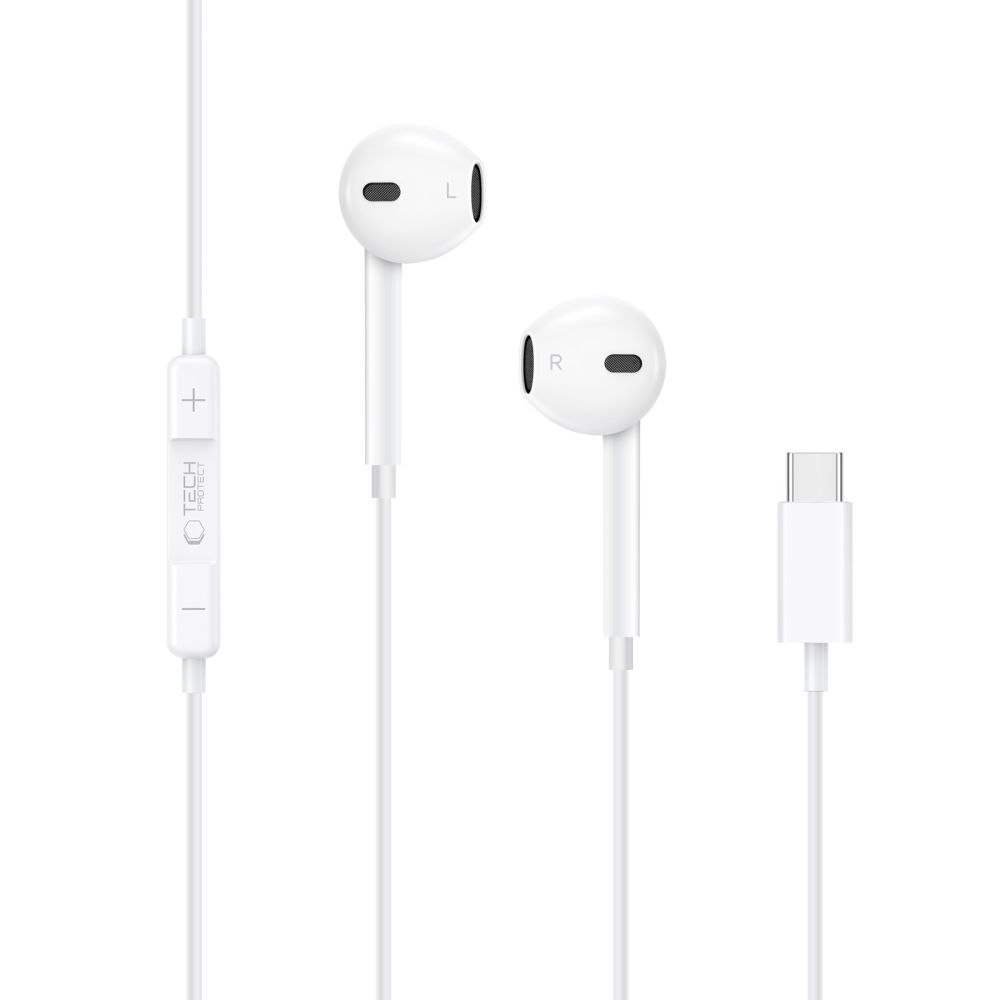 TechProtection UltraBoost USB-C oordopjes wit