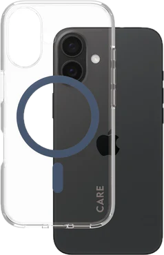 PanzerGlass CARE Urban Combat MagSafe iPhone 16 hoesje blauw