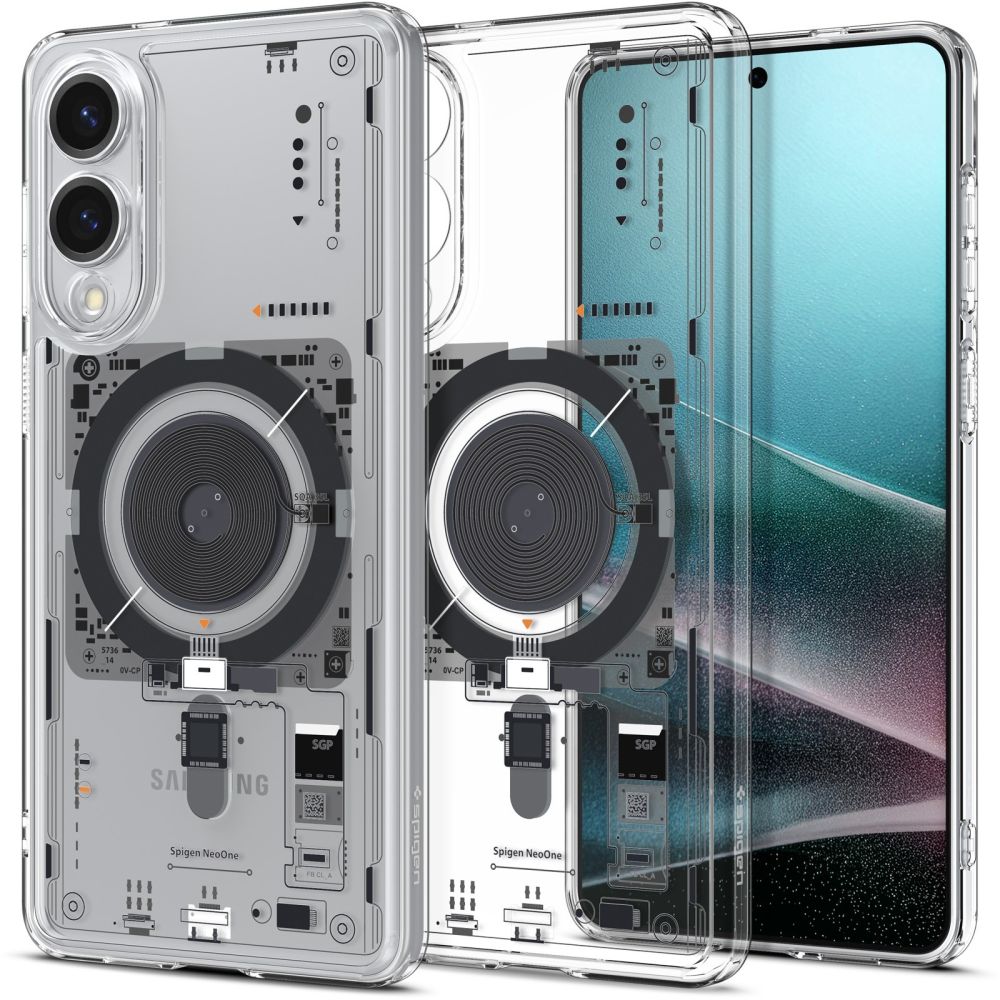 Spigen Ultra Hybrid MagSafe Galaxy S25 Edge hoesje Neo One