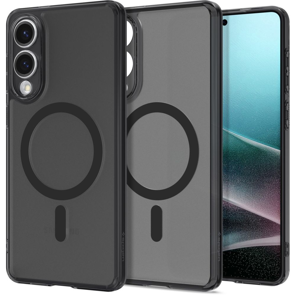 Spigen Ultra Hybrid MagSafe Galaxy S25 Edge hoesje frost zwart