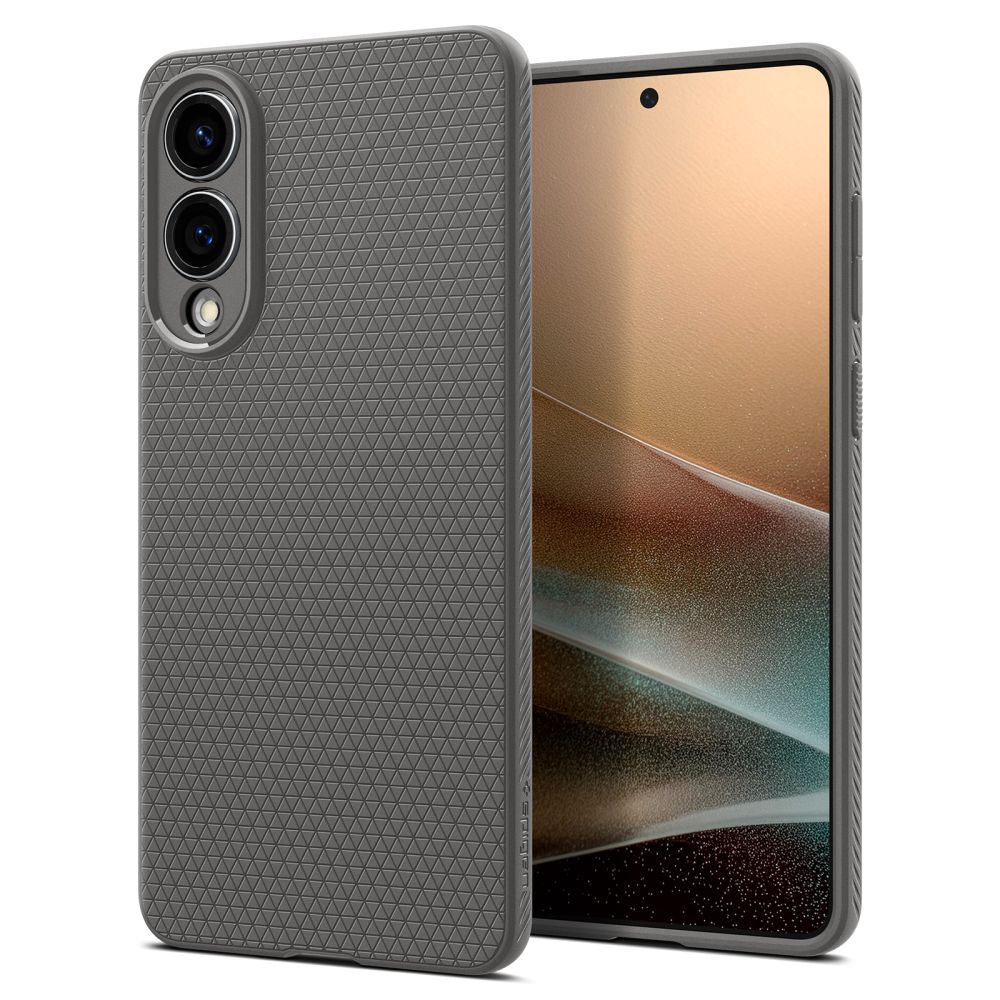 Spigen Liquid Air Galaxy S25 Edge hoesje grijs
