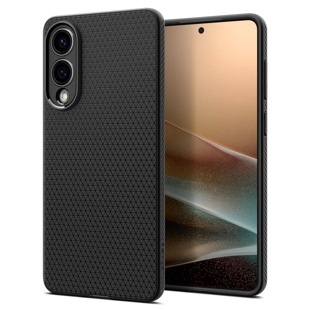 Spigen Liquid Air Galaxy S25 Edge hoesje zwart
