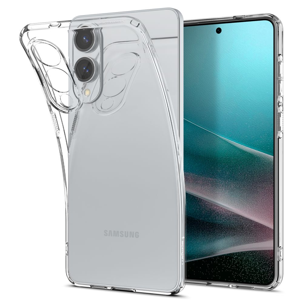 Spigen Liquid Crystal Galaxy S25 Edge hoesje transparant