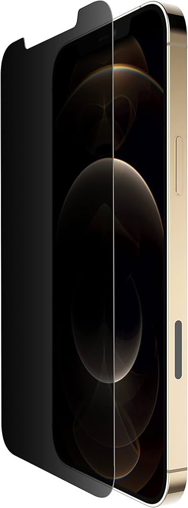 Belkin ScreenForce Tempered Privacy iPhone 12 Pro Max Glass screenprotector