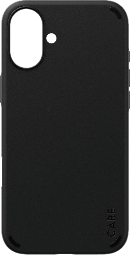 PanzerGlass CARE Double Defense iPhone 16 Plus hoesje zwart