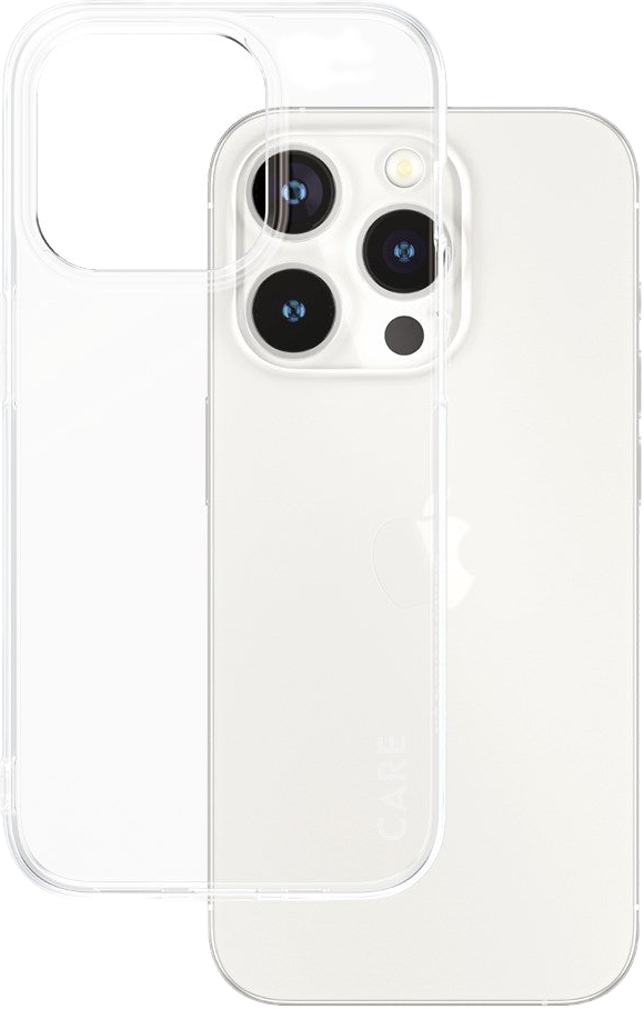 PanzerGlass CARE X-Ray flexibel iPhone 15 Pro hoesje doorzichtig