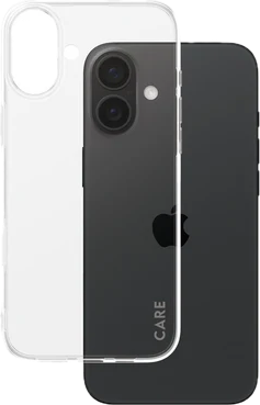 PanzerGlass CARE X-Ray flexibel iPhone 16 Plus hoesje doorzichtig