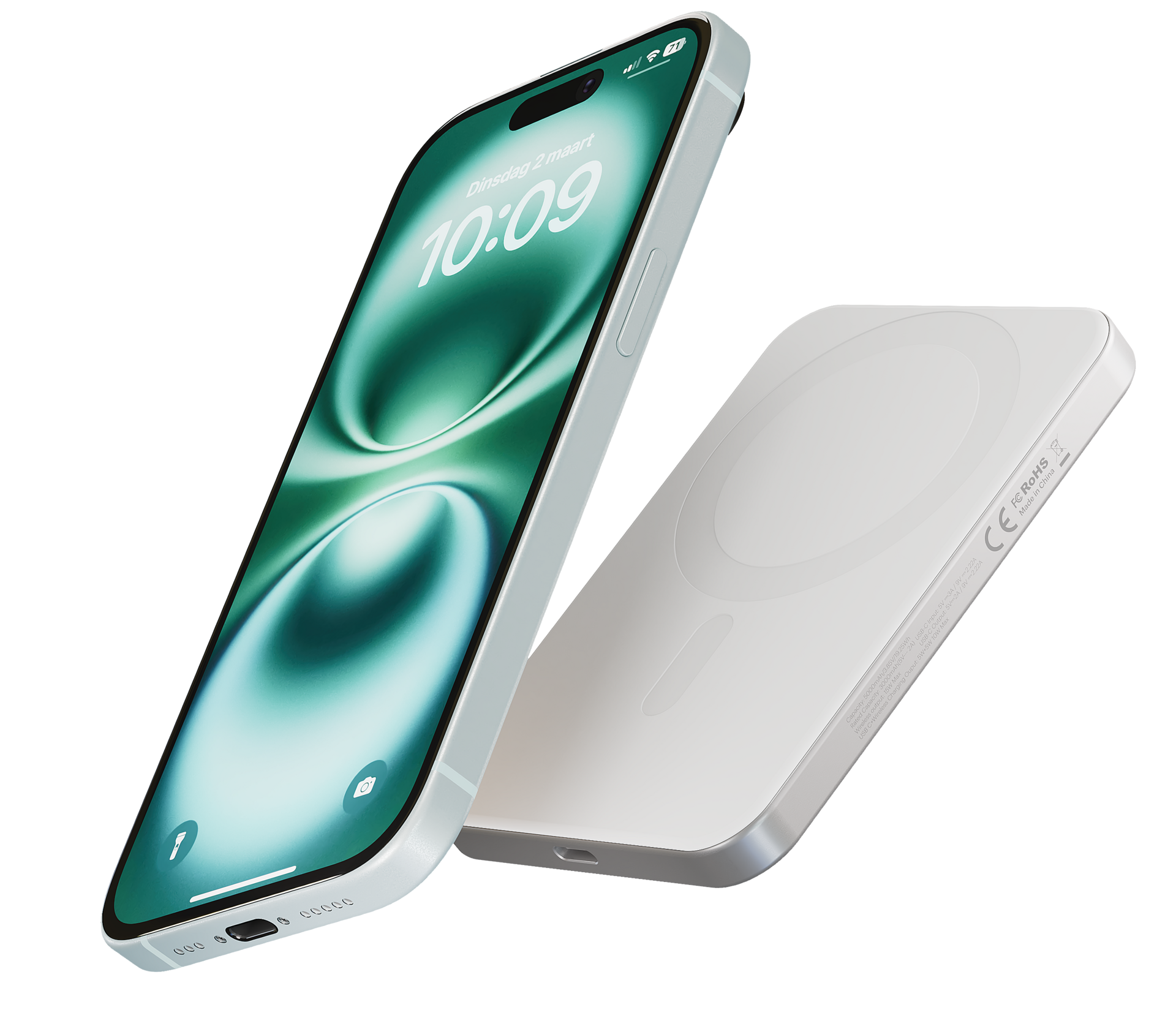 ZENS MagSafe Powerbank Pro 5000 mAh wit