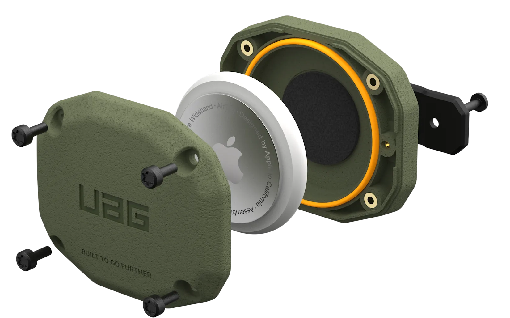 UAG Essential Armor AirTag hoesje groen