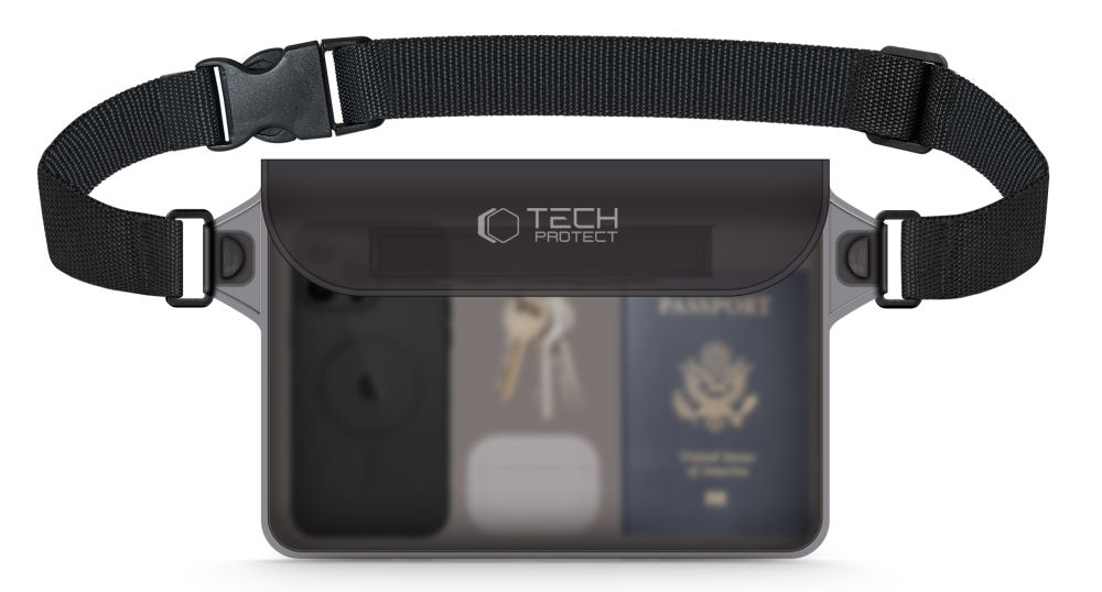 TechProtection waterdicht heuptasje zwart