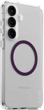 PanzerGlass CARE Urban Combat MagSafe Galaxy S25+ Plus hoesje doorzichtig paars