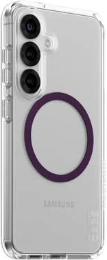 PanzerGlass CARE Urban Combat MagSafe Galaxy S25 hoesje doorzichtig paars