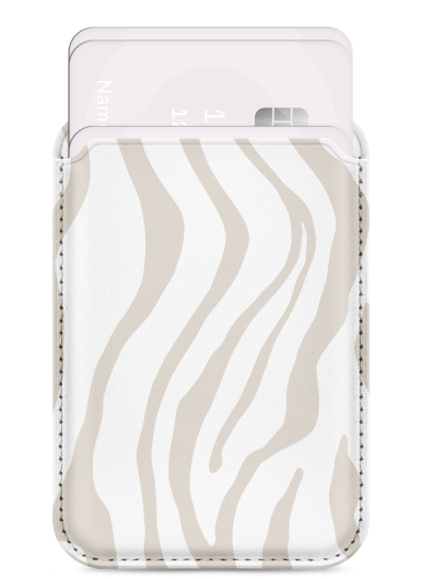 MIO Card Holder MagSafe Wallet Zebra