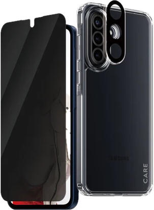 PanzerGlass CARE 3 in 1 Galaxy A36 privacy bundel hoesje screen en camera protector