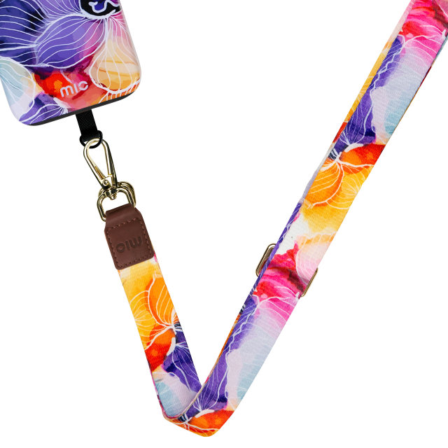 MIO Lanyard universeel draagkoord Flowers
