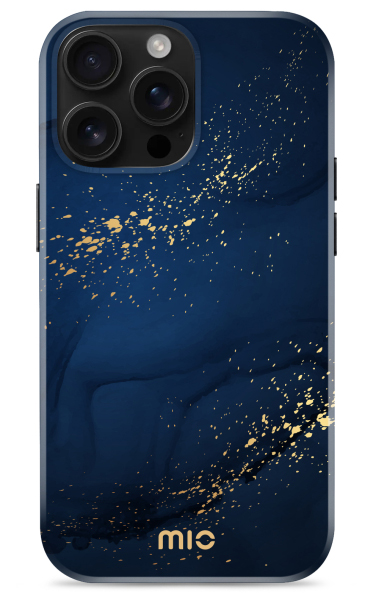 MIO MagSafe iPhone 16 Pro Max hoesje Midnight Sparkle