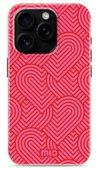 MIO MagSafe iPhone 16 Pro Max hoesje Hearts