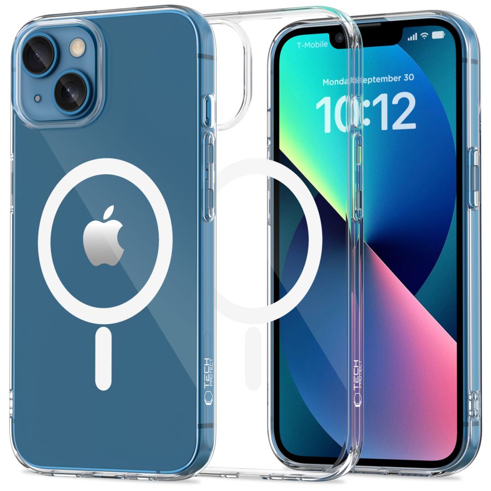 TechProtection Flex MagSafe iPhone 13 mini hoesje transparant