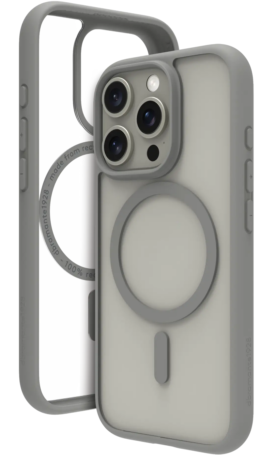 dbramante1928 Grenen MagSafe iPhone 16 Pro Max hoesje titanium