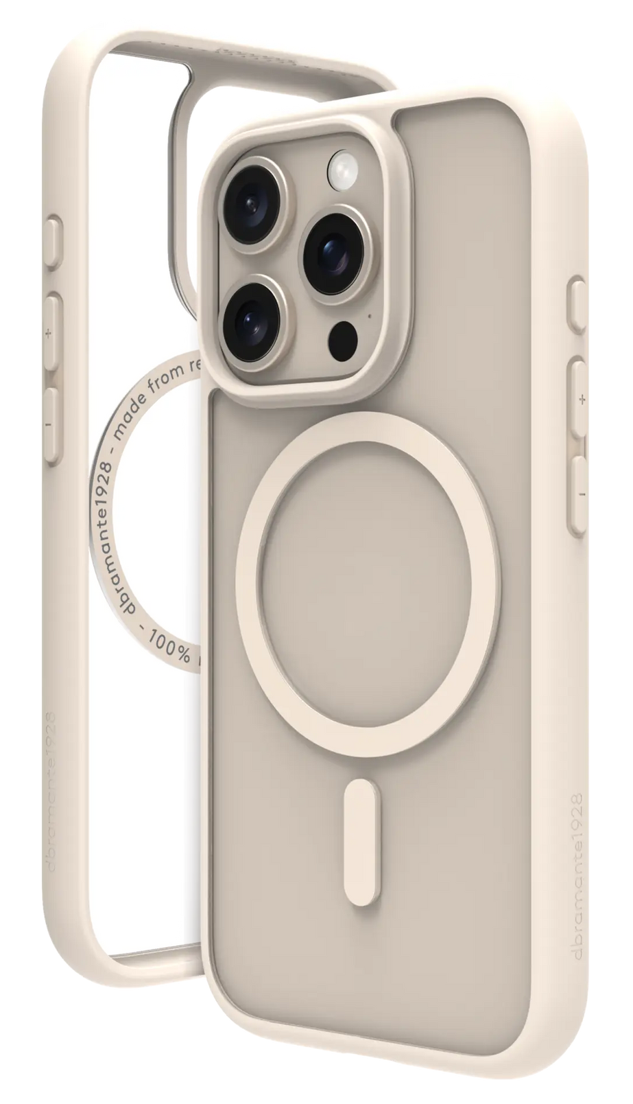 dbramante1928 Grenen MagSafe iPhone 16 Pro Max hoesje goud