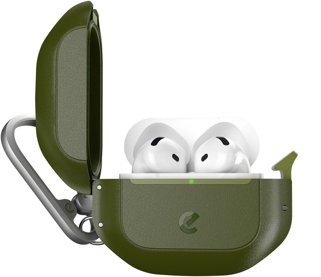 Keybudz Element AirPods Pro 4 hoesje groen