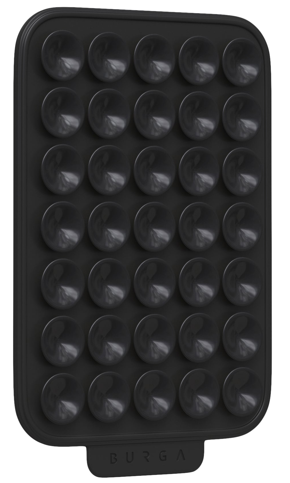 Burga StickPad zuignap houder zwart