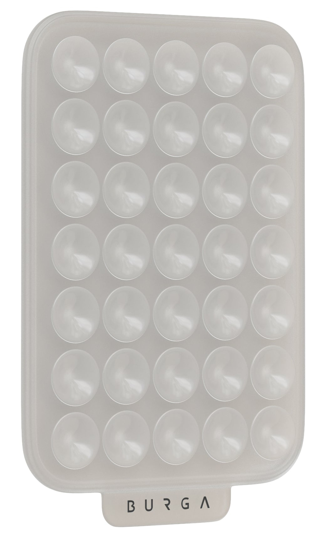 Burga StickPad zuignap houder grijs