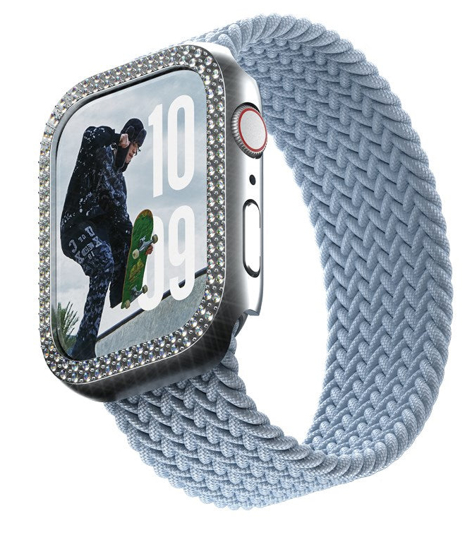 PanzerGlass SAFE Bling Bumper Apple Watch 46 mm hoesje zilver